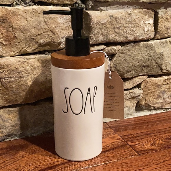 Rae Dunn Other - NWT RARE Rae Dunn ADORABLE Tall Soap Dispenser